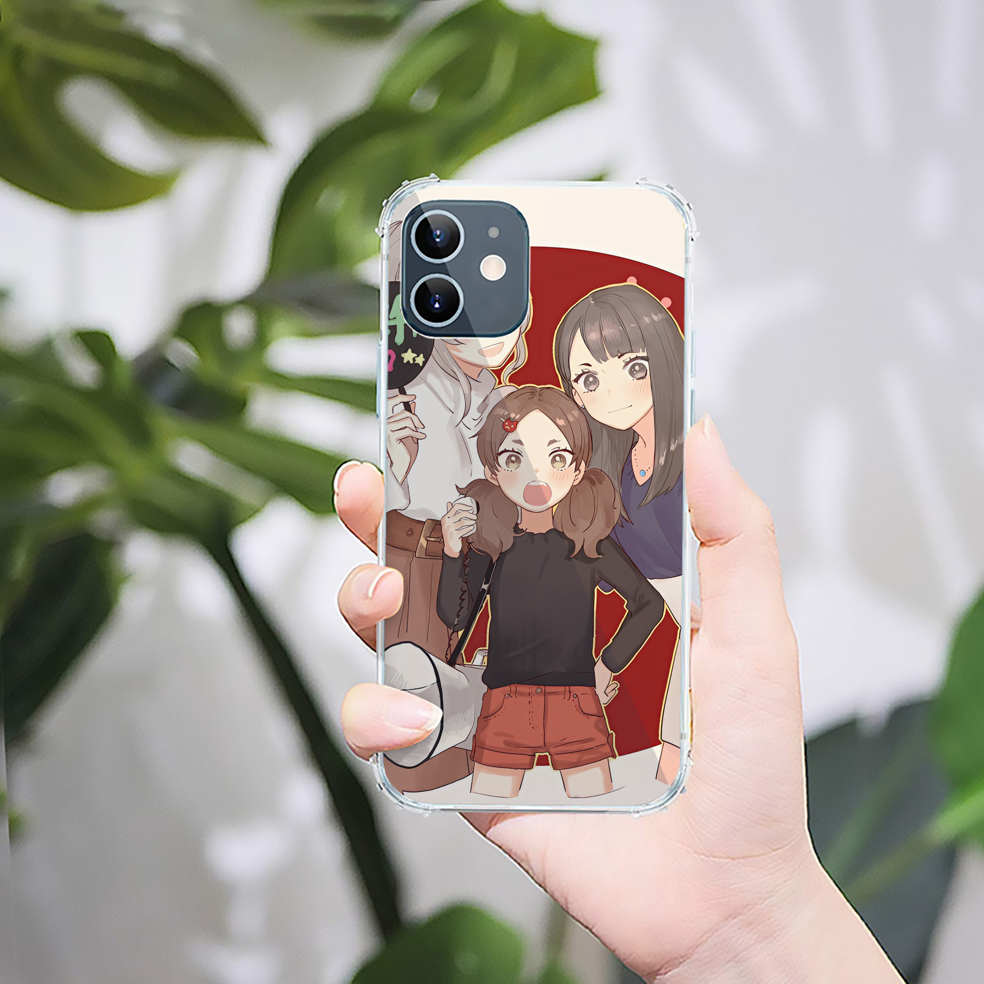 （画像用） ハイキュー!! Haikyu!! 【iPhone 12シリーズ対応】透明スマホケース（クリアソフトケース）